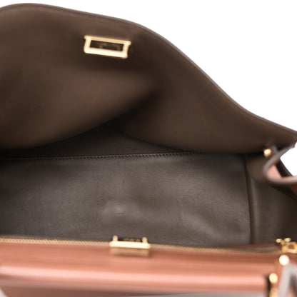 Dolce & Gabbana DOLCE GABBANA Vitello Morbido Large Sicily 62 Bag Brown 5 of 9