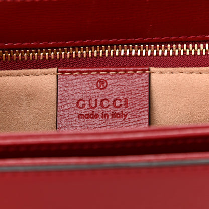 Gucci Azalea Calfskin Horsebit 1955 Shoulder Bag New Cherry Red 8 of 11
