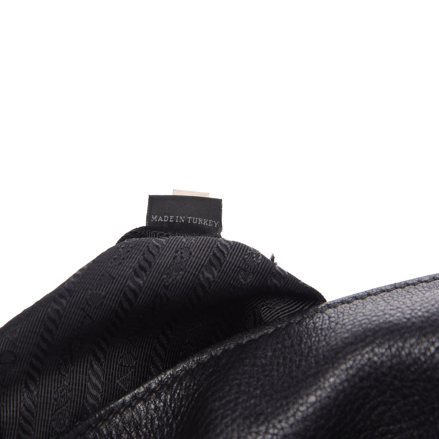 Vitello Daino Side Zip Pocket Hobo Black
