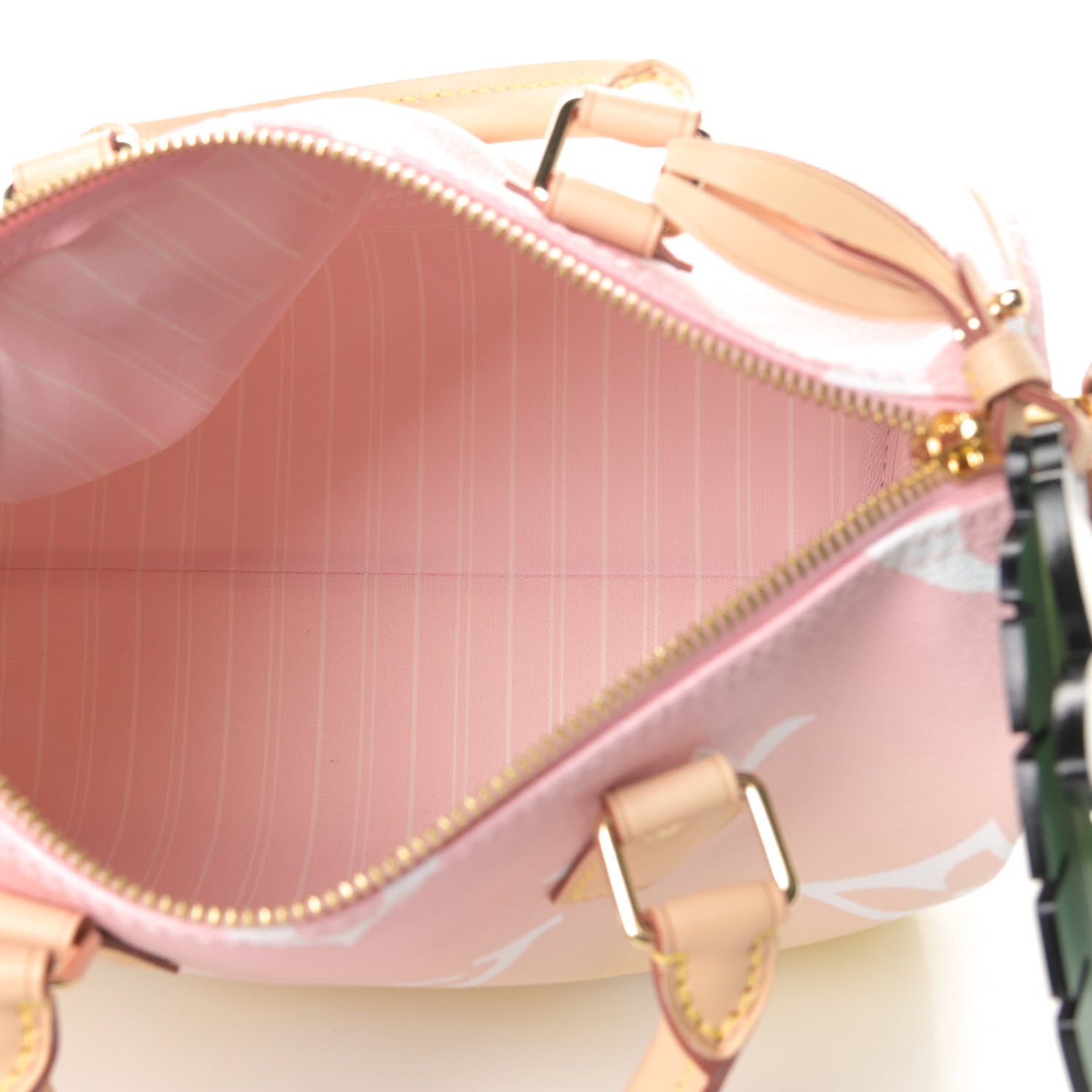 Louis Vuitton Monogram Giant By The Pool Speedy Bandouliere 25 Light Pink 5 of 11