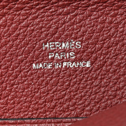 Hermes Togo Videpoches Rouge H 5 of 9