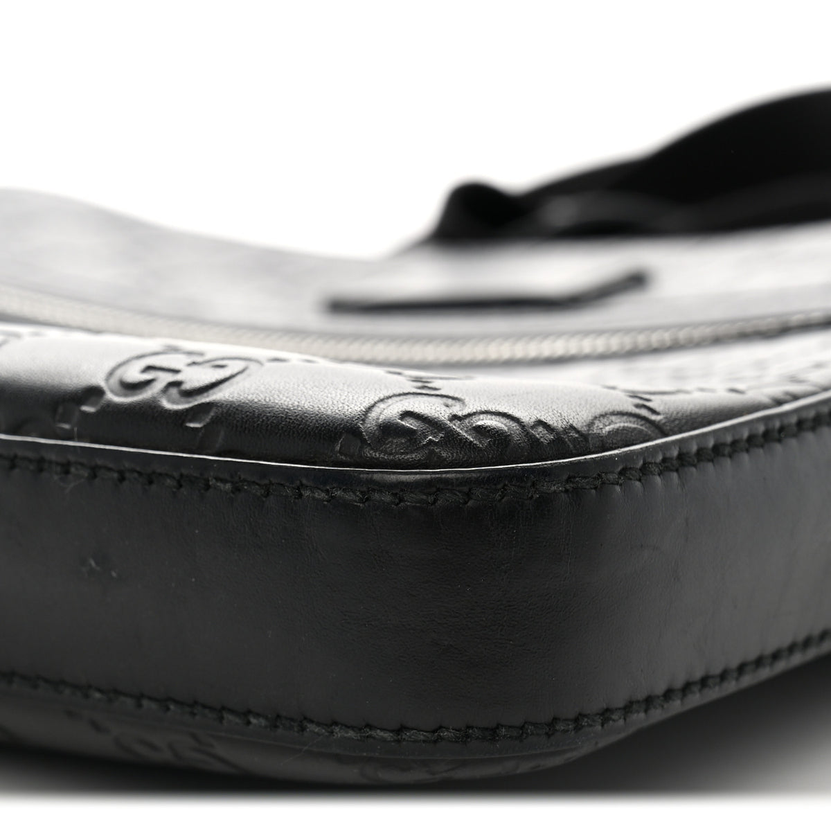 Guccissima Signature Small Messenger Bag Black