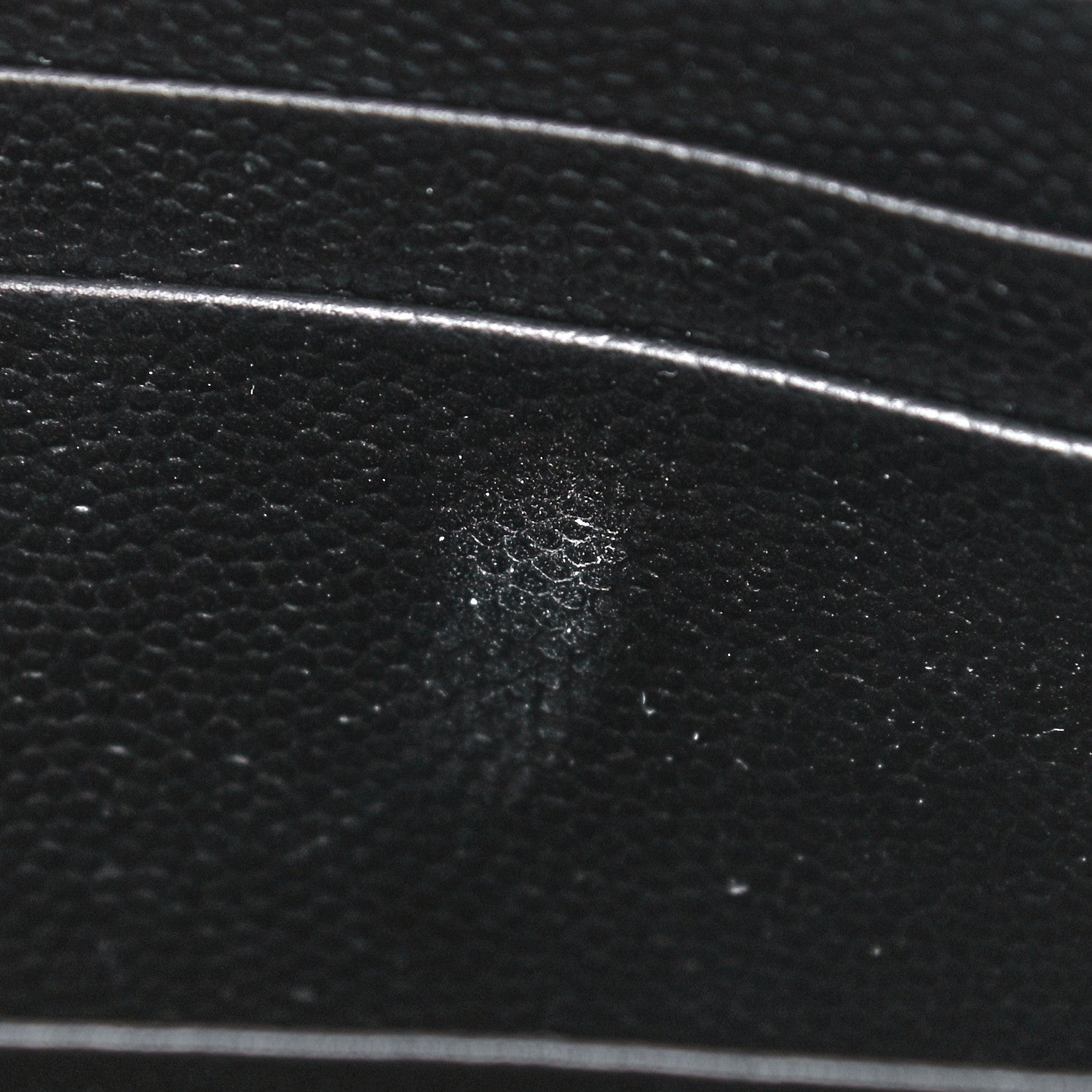 Saint Laurent Grain De Poudre Matelasse Chevron Small Monogram Envelope Wallet Black 8 of 8