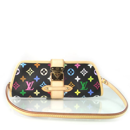 Louis Vuitton Monogram Multicolor Shirley Black 1 of 8