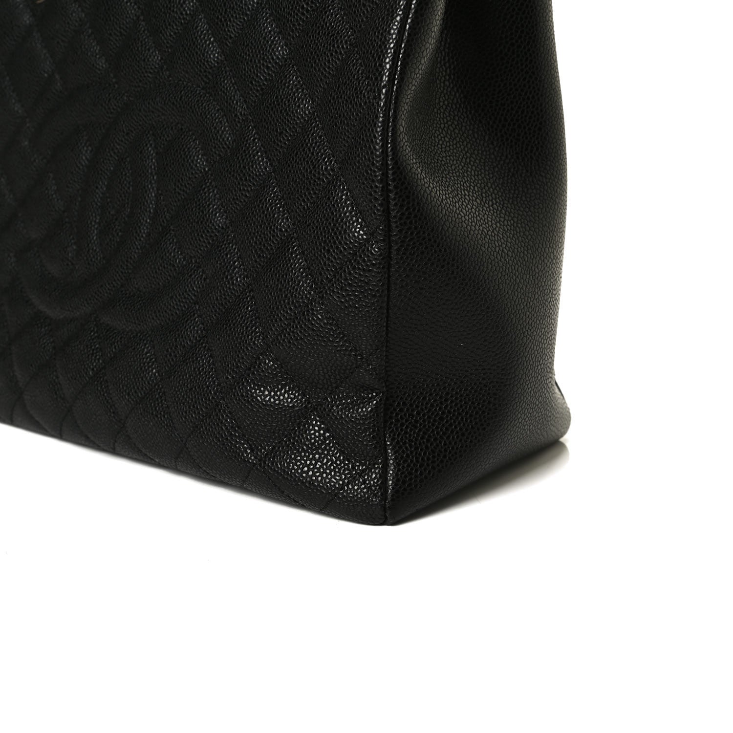 Chanel Caviar Quilted Grand Shopping Tote GST Black 8 of 14