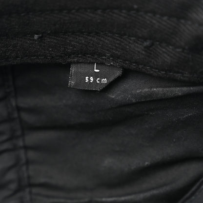 Balenciaga Cotton Cap Hat L  Black 7 of 8
