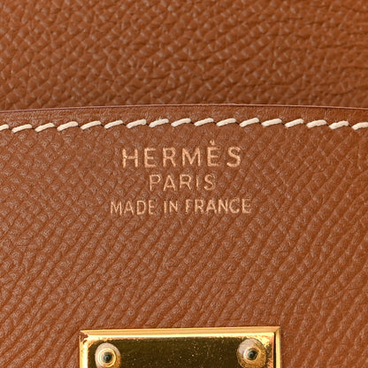 Hermes Courchevel Birkin 35 Gold 6 of 17