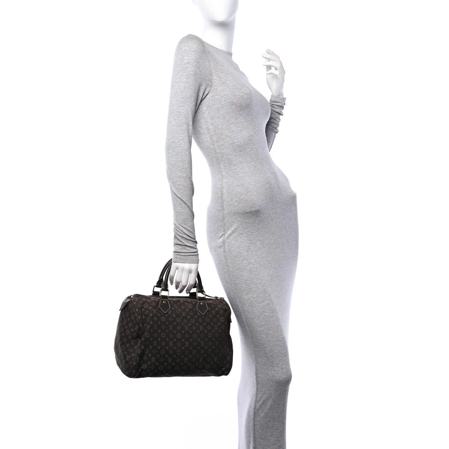 Louis Vuitton Mini Lin Speedy 30 Ebene 2 of 16