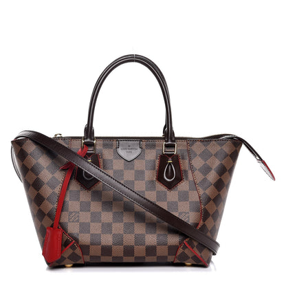 Louis Vuitton Damier Ebene Caissa Tote PM Cherry 1 of 8