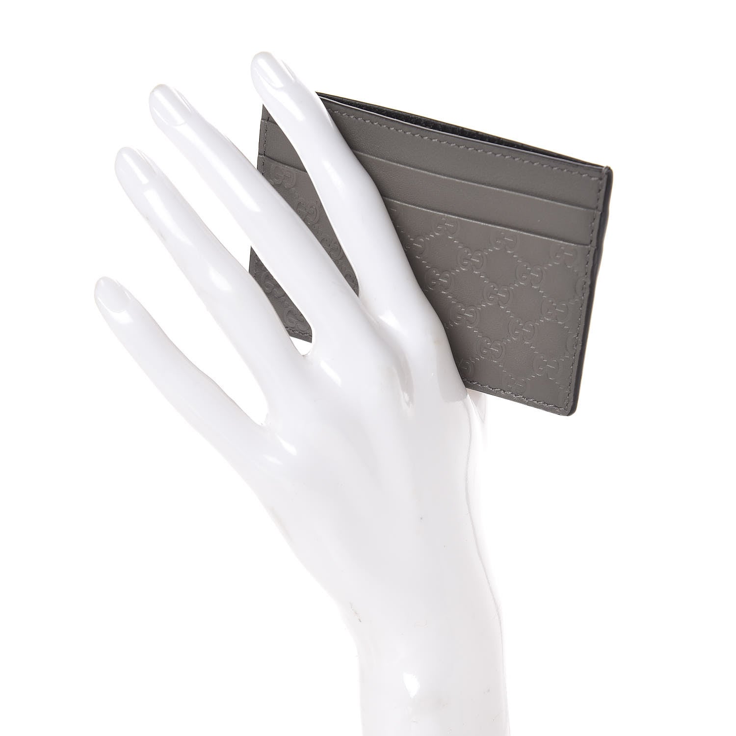 Gucci Soft Microguccissima Card Holder Loess 2 of 7