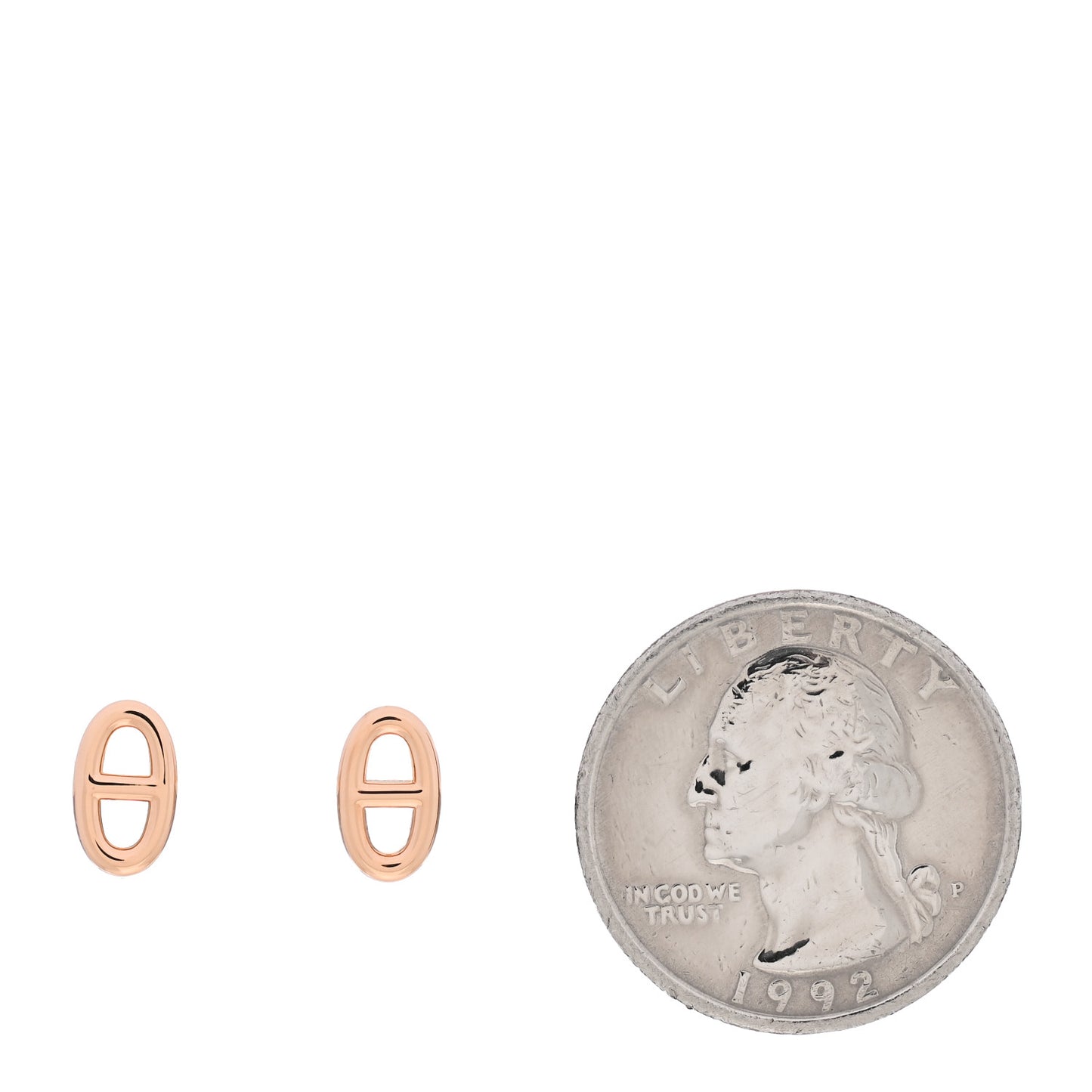 18K Rose Gold TPM Farandole Stud Earrings