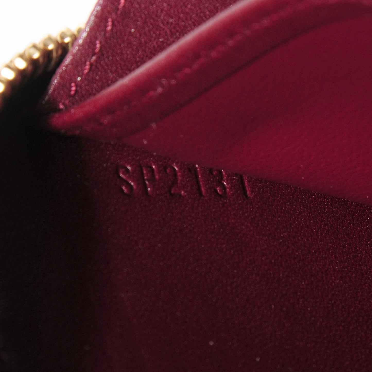Vernis Zippy Wallet Rouge Fauviste