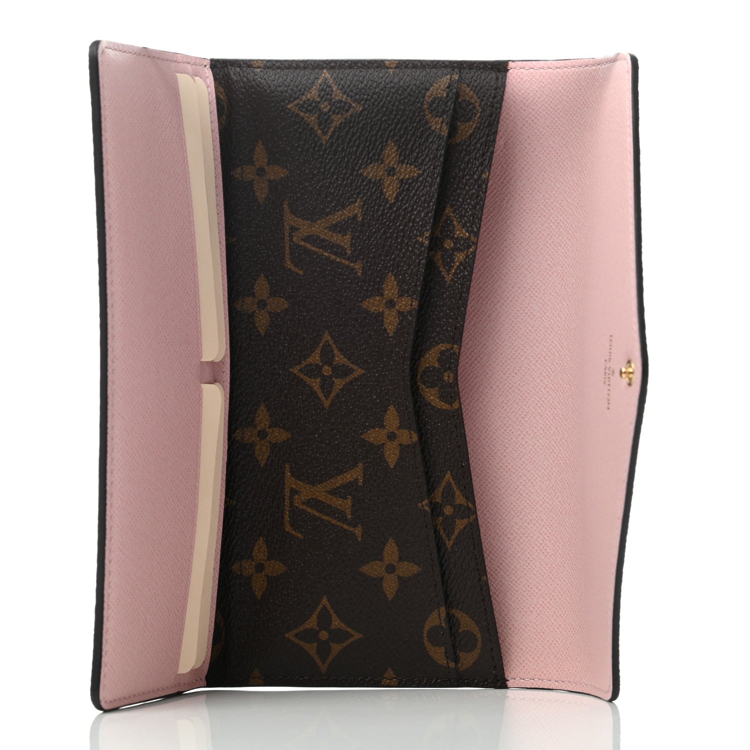 Louis Vuitton Monogram Josephine Wallet Rose Ballerine 5 of 8