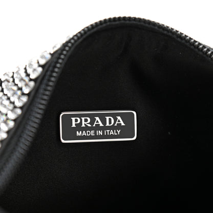 Prada Satin Crystal Mini Re-Edition 2000 Bag Cristal 6 of 9