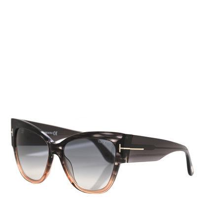 Tom Ford Anoushka Sunglasses TF371 Melange Grey Peach 1 of 7