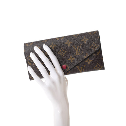 Louis Vuitton Monogram Josephine Wallet Fuchsia 2 of 12