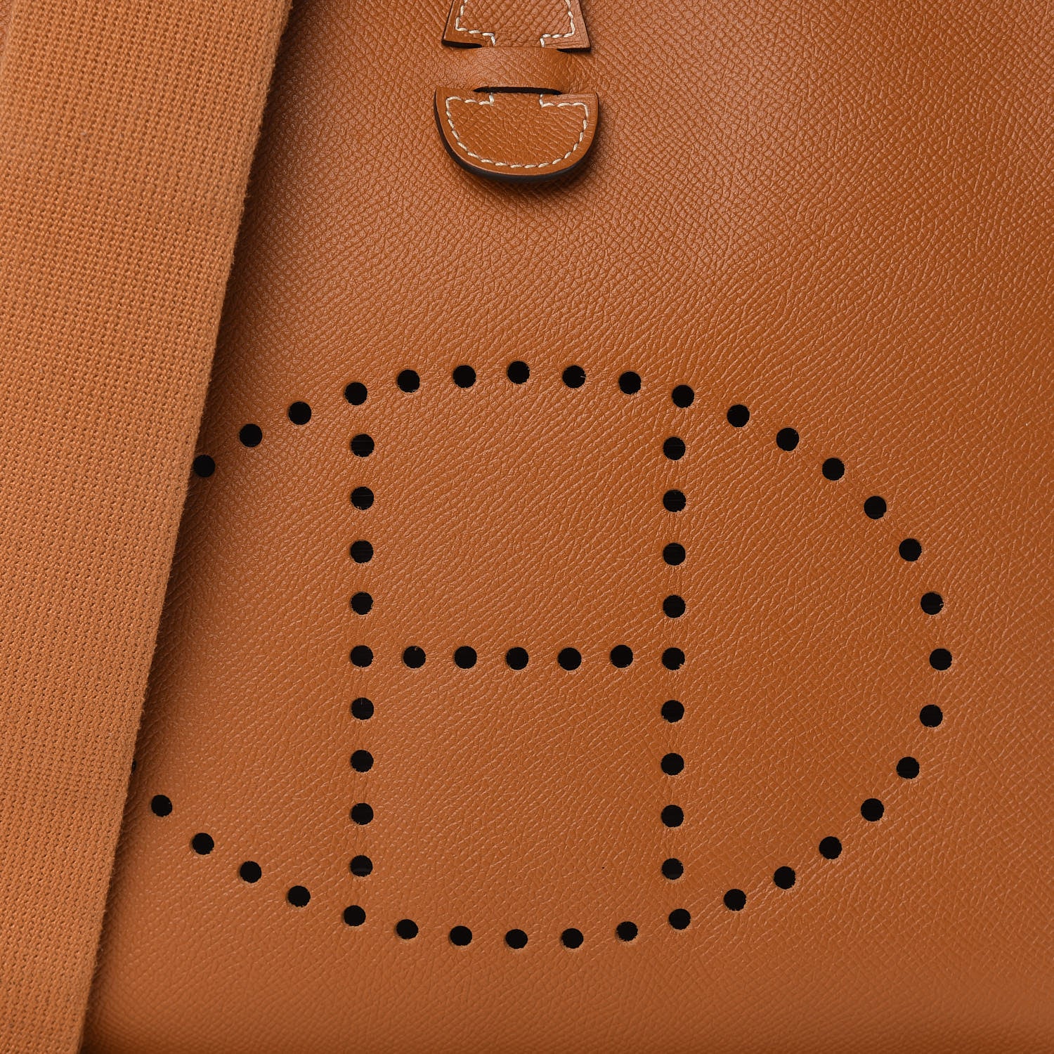Hermes Epsom Evelyne III PM Toffee 8 of 10