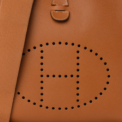 Hermes Epsom Evelyne III PM Toffee 8 of 10
