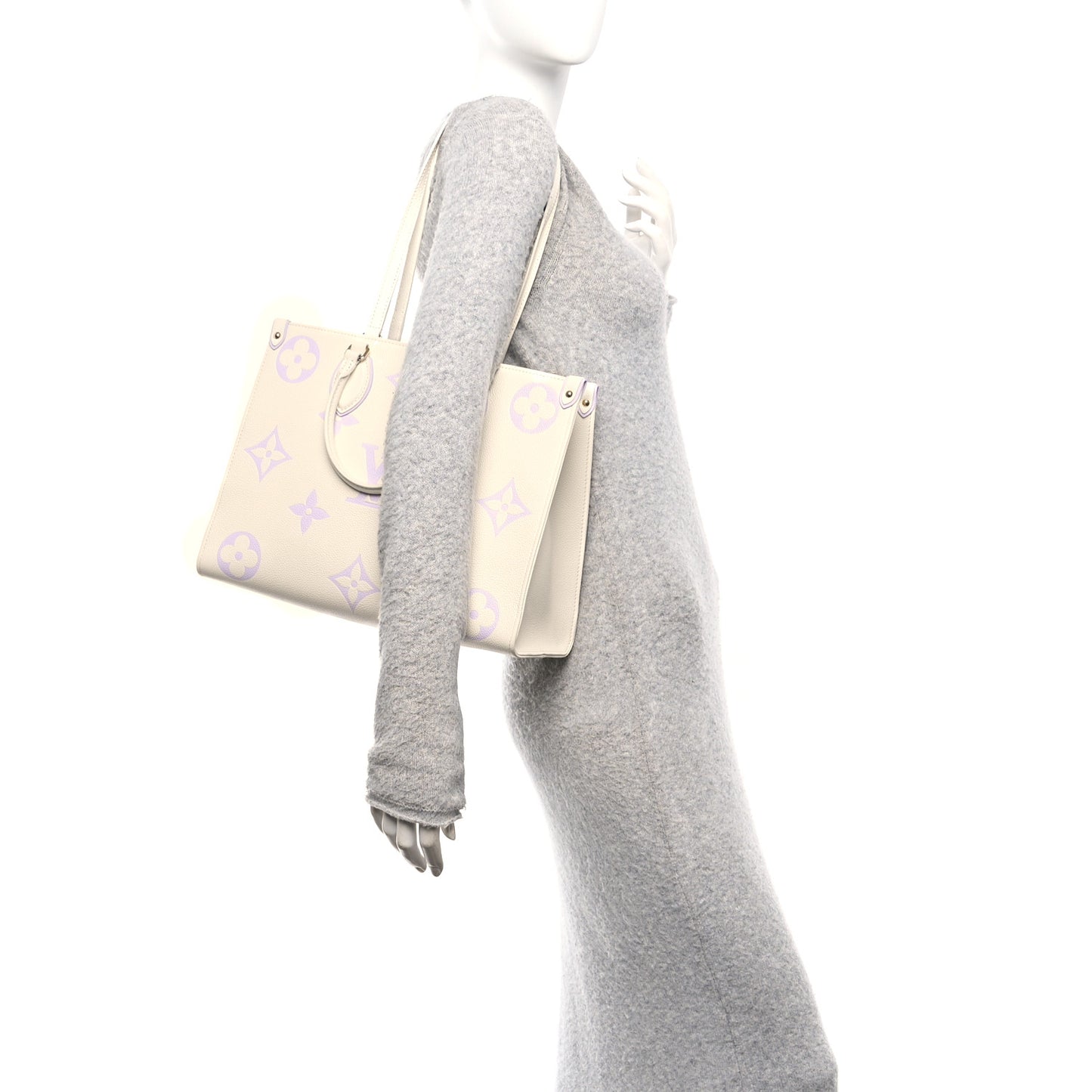 Empreinte Monogram Giant Onthego MM Latte Bubble Tea