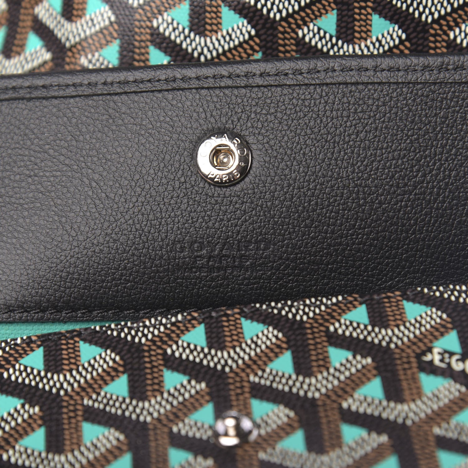 Goyard Goyardine Saint Louis Claire Voie PM Black Opaline 7 of 11