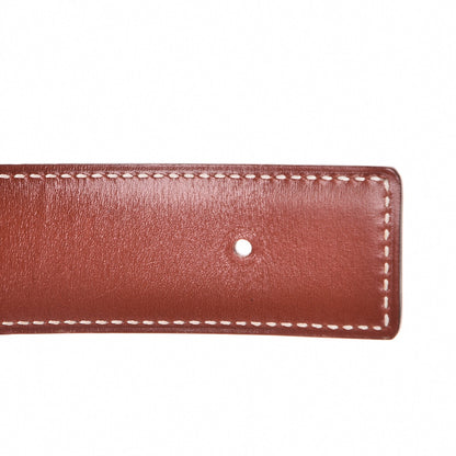 Hermes Box 32mm Belt Strap 75 Brique 7 of 10
