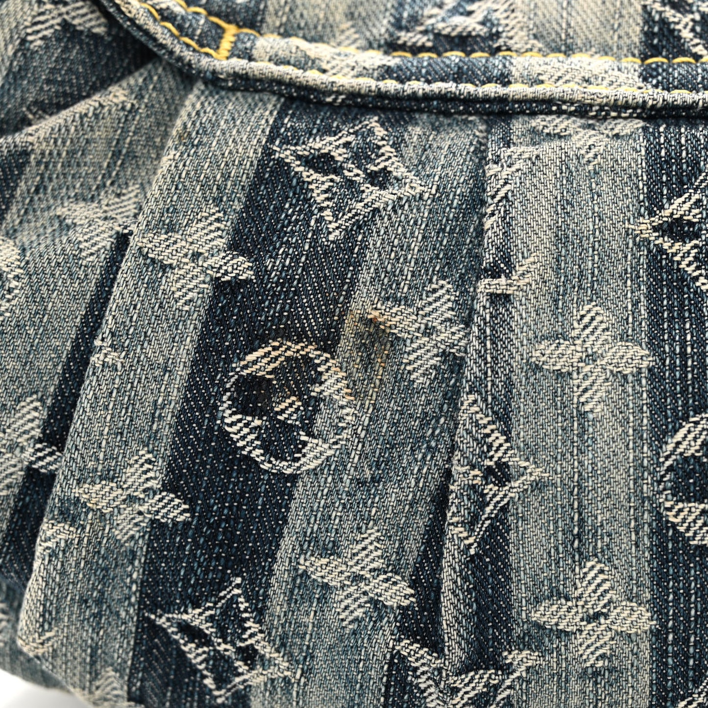 Denim Raye Mini Pleaty