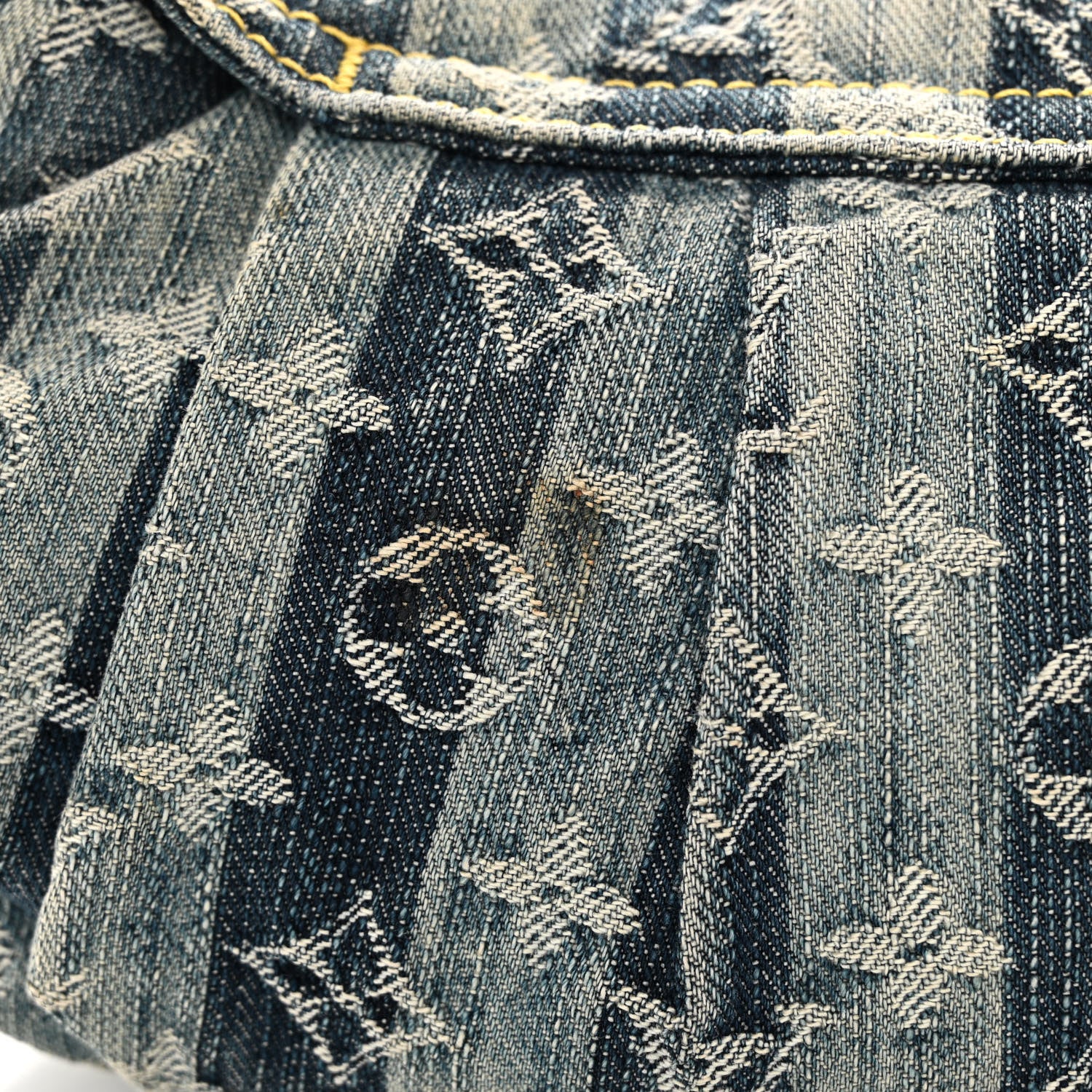 Louis Vuitton Denim Raye Mini Pleaty 10 of 10