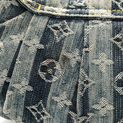 Louis Vuitton Denim Raye Mini Pleaty 10 of 10