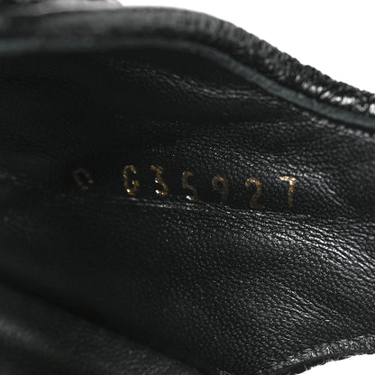 Chanel Grained Calfskin Velcro Dad Sandals 40 Black 6 of 8