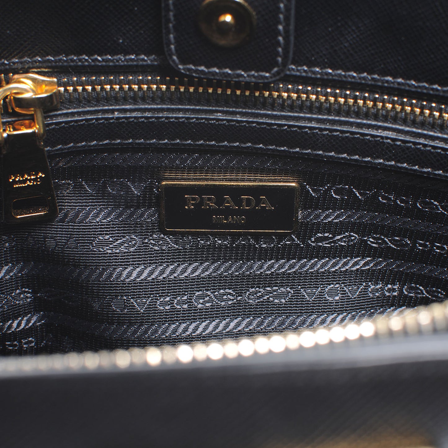 Saffiano Lux Tote Nero Black