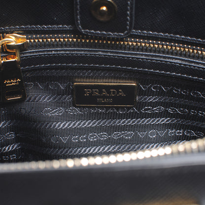Prada Saffiano Lux Tote Nero Black 7 of 8