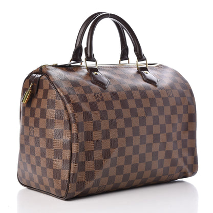 Louis Vuitton Damier Ebene Speedy 30 3 of 10