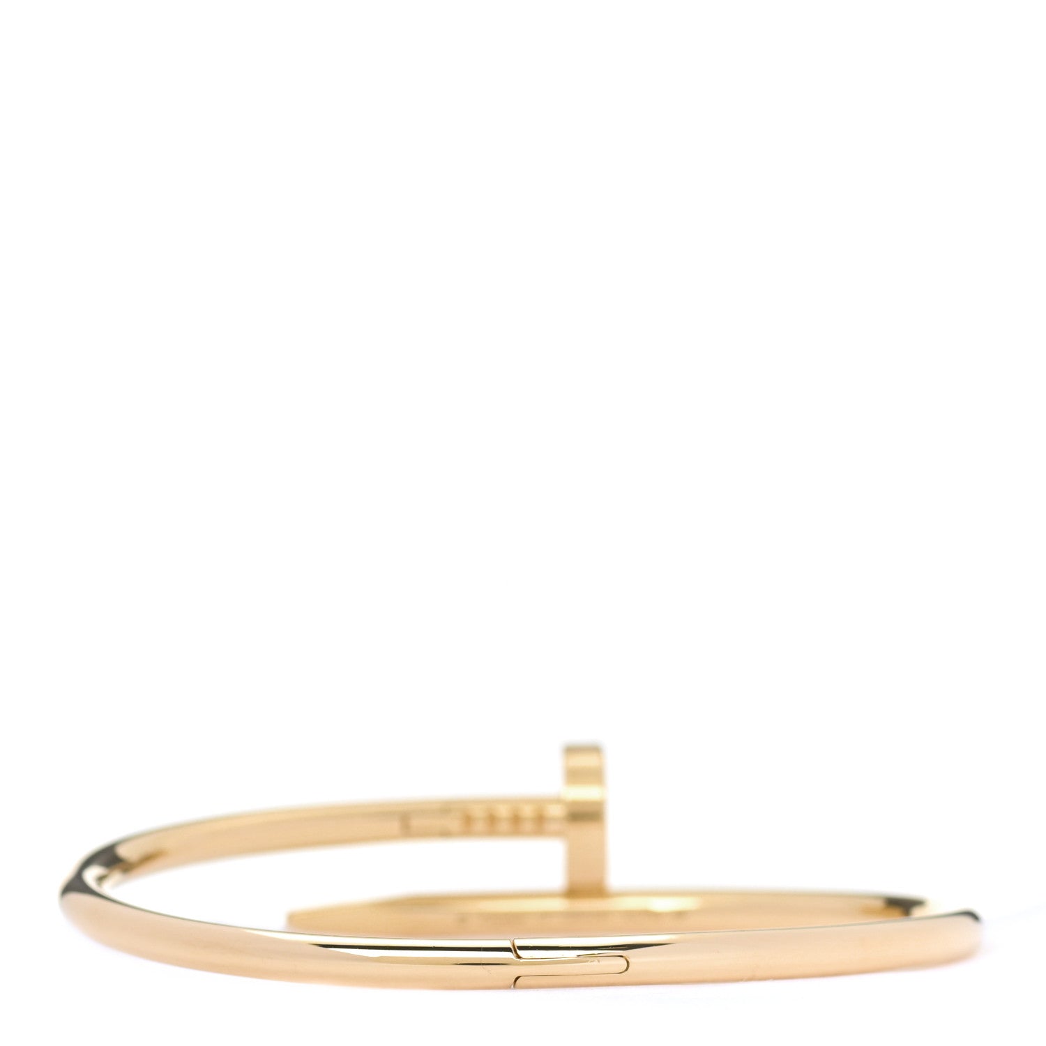 Cartier 18K Yellow Gold Juste Un Clou Bracelet 17 5 of 9