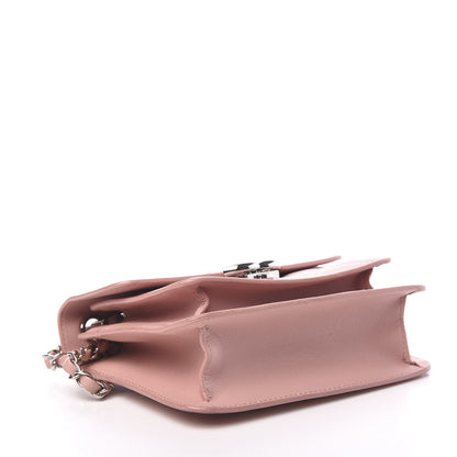 Chanel Goatskin Quilted CC Box Flap Pink 3 of 13