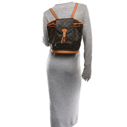 Louis Vuitton Monogram Montsouris MM Backpack 2 of 9
