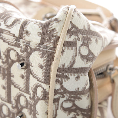 Christian Dior Monogram Vintage Flowers Bowler Beige 17 of 18
