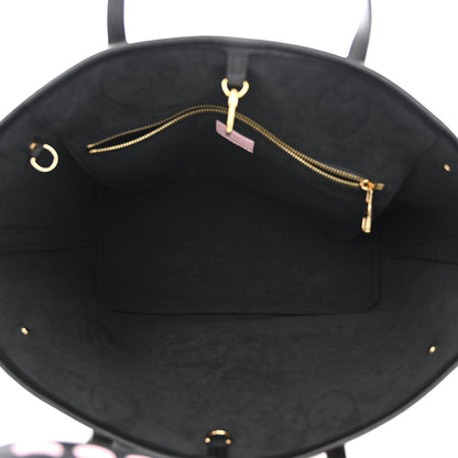 Louis Vuitton Empreinte Monogram Giant Wild At Heart Neverfull MM Creme 5 of 7