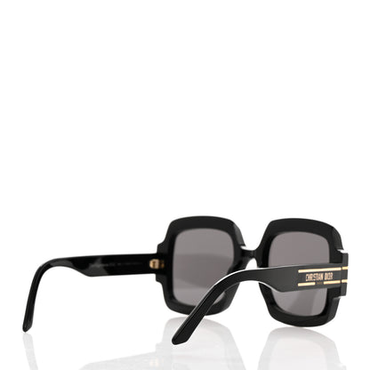 Christian Dior Acetate Diorsignature S1U Square Sunglasses Black 4 of 8