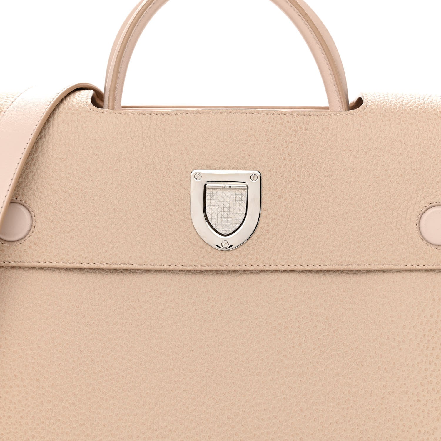 Christian Dior Grained Calfskin Medium Diorever Flap Tapioca 7 of 12