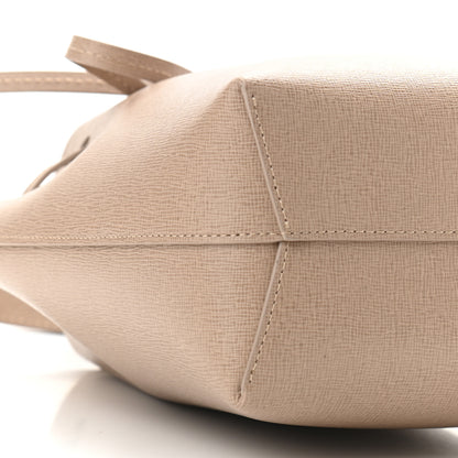 Mansur Gavriel Saffiano Mini Bucket Bag Elefante 8 of 9