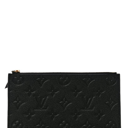 Louis Vuitton Empreinte Felicie Chain Wallet Zippered Insert Black 7 of 9