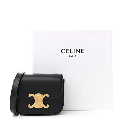 Celine Shiny Calfskin Mini Claude Black 12 of 12
