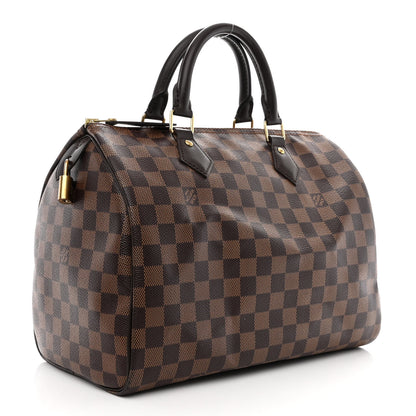 Louis Vuitton Damier Ebene Speedy 30 3 of 11