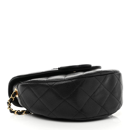 Chanel Caviar Quilted Small Messenger Flap Black 4 of 9