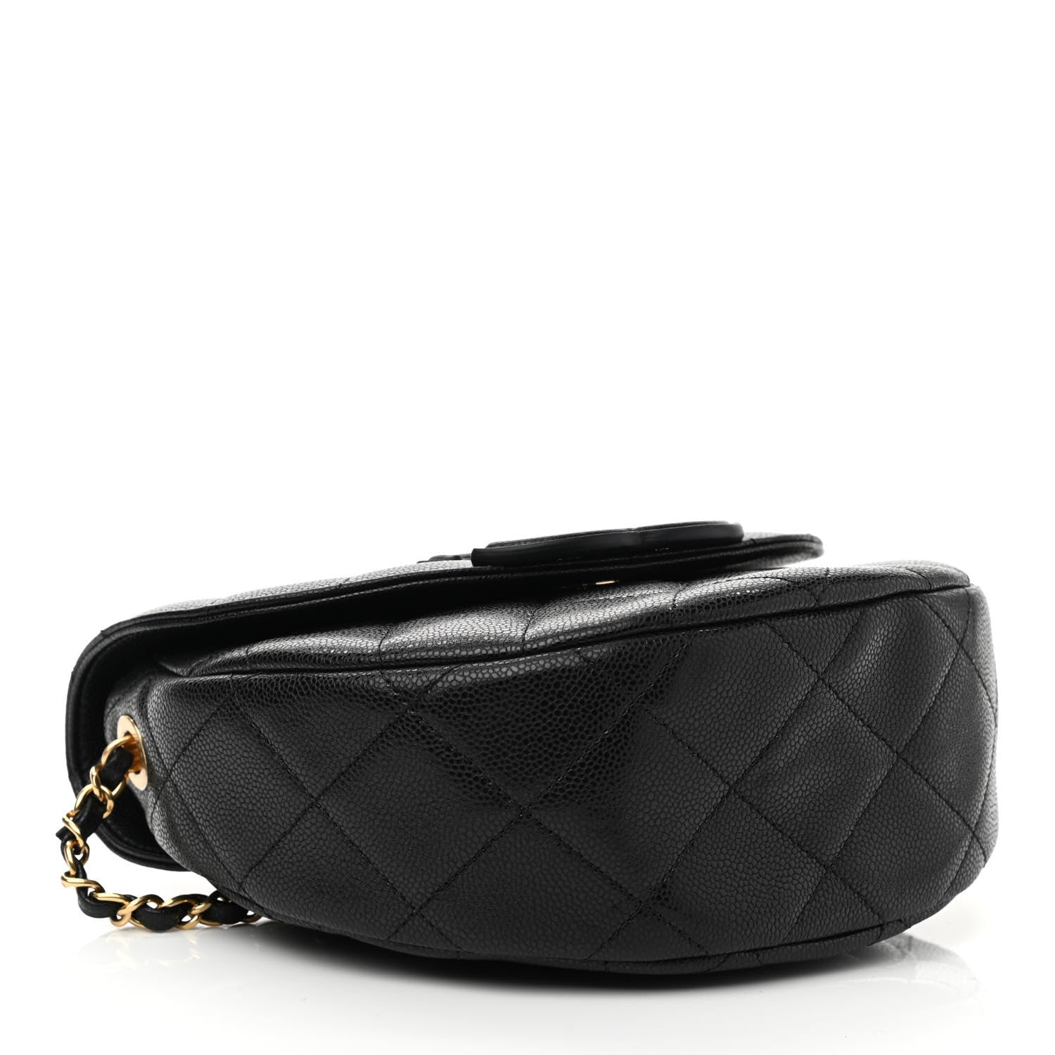 Chanel Caviar Quilted Small Messenger Flap Black 4 of 9