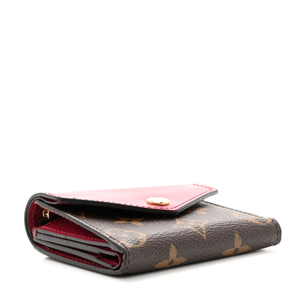 Louis Vuitton Monogram Zoe Wallet Fuchsia 4 of 8