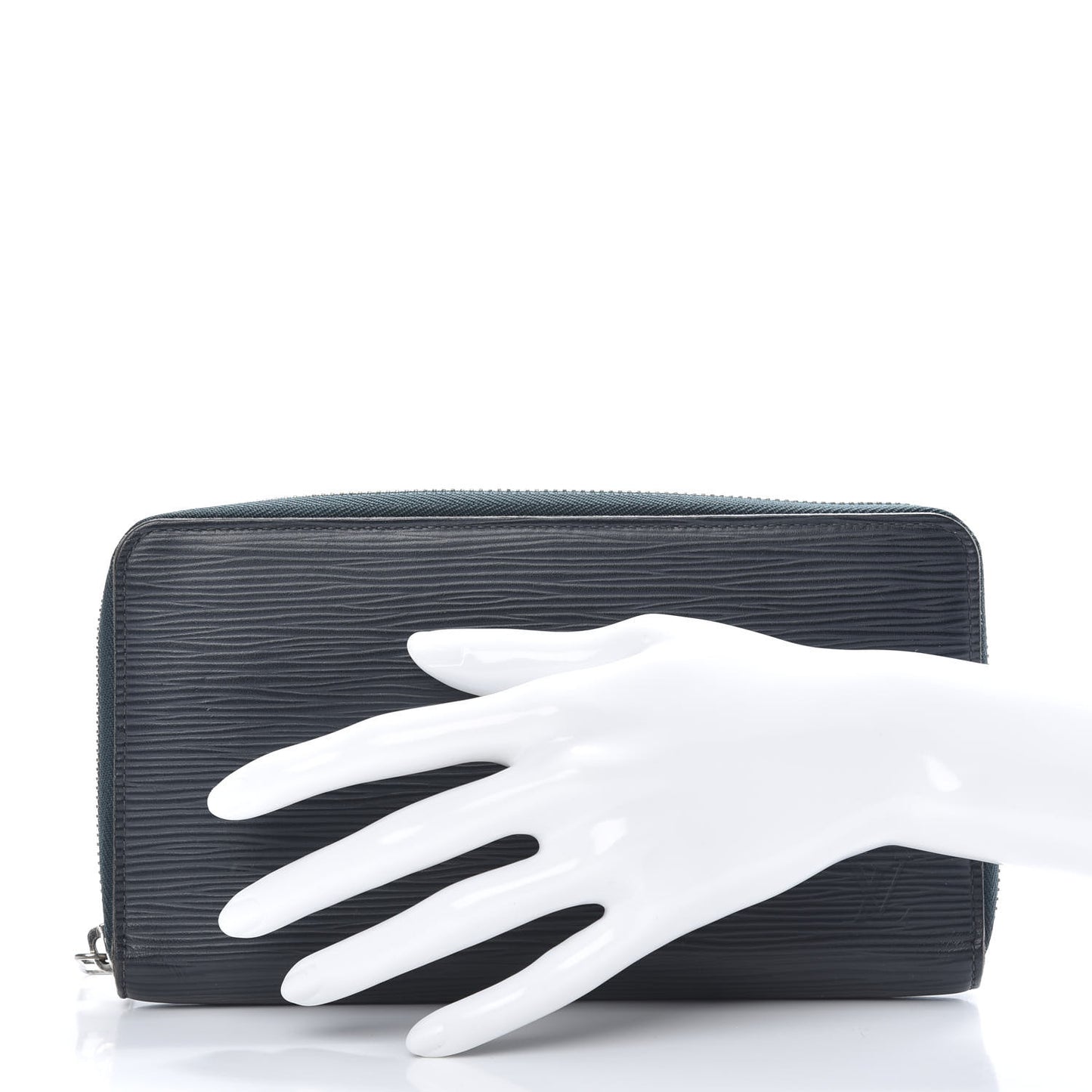Epi Zippy Organizer Wallet Vert Anglais
