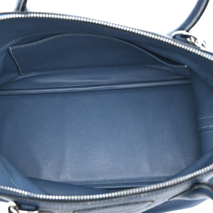 Hermes Taurillon Clemence Bolide 35 Bleu Agate 5 of 11
