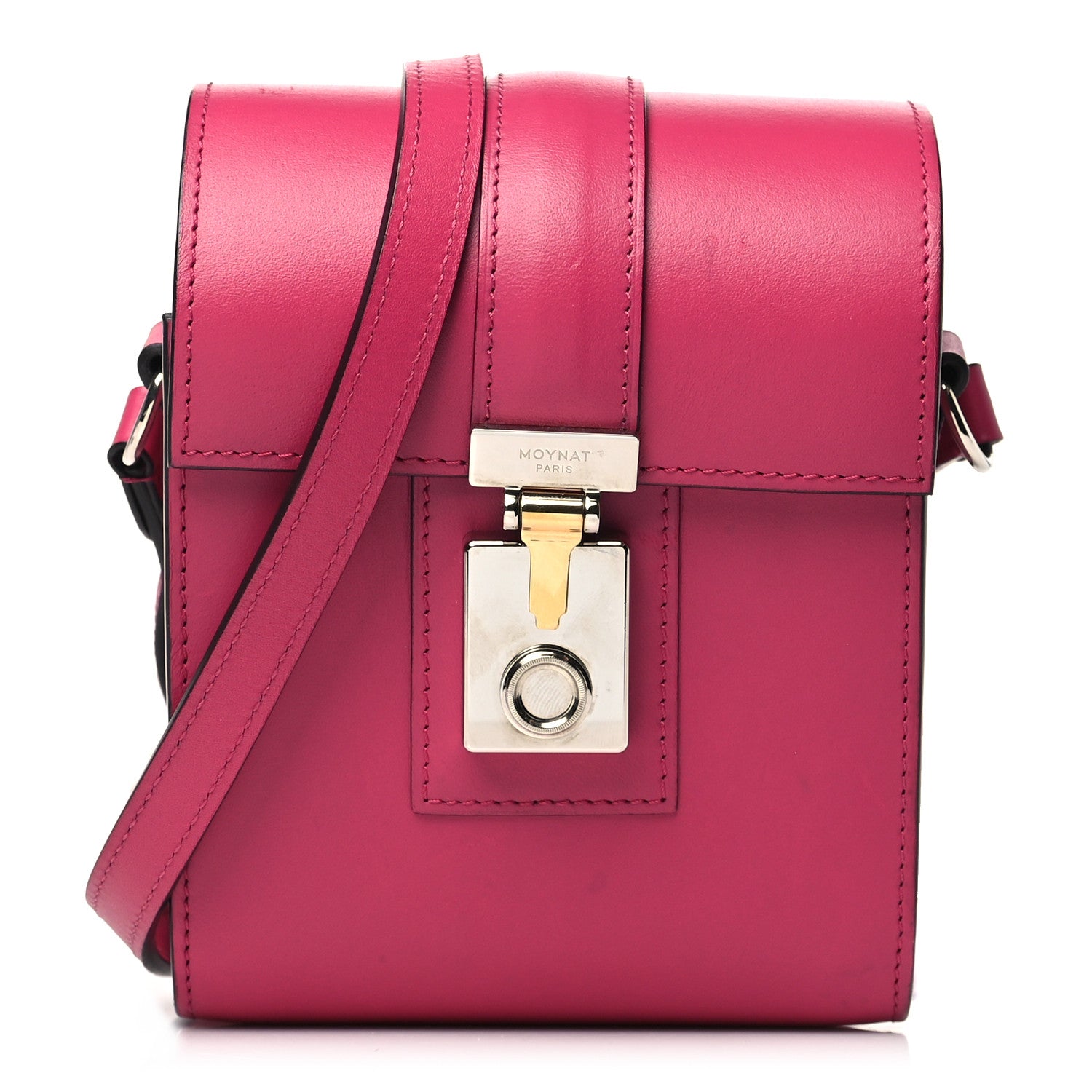 Moynat Box Calfskin Cabotine Pink 1 of 10
