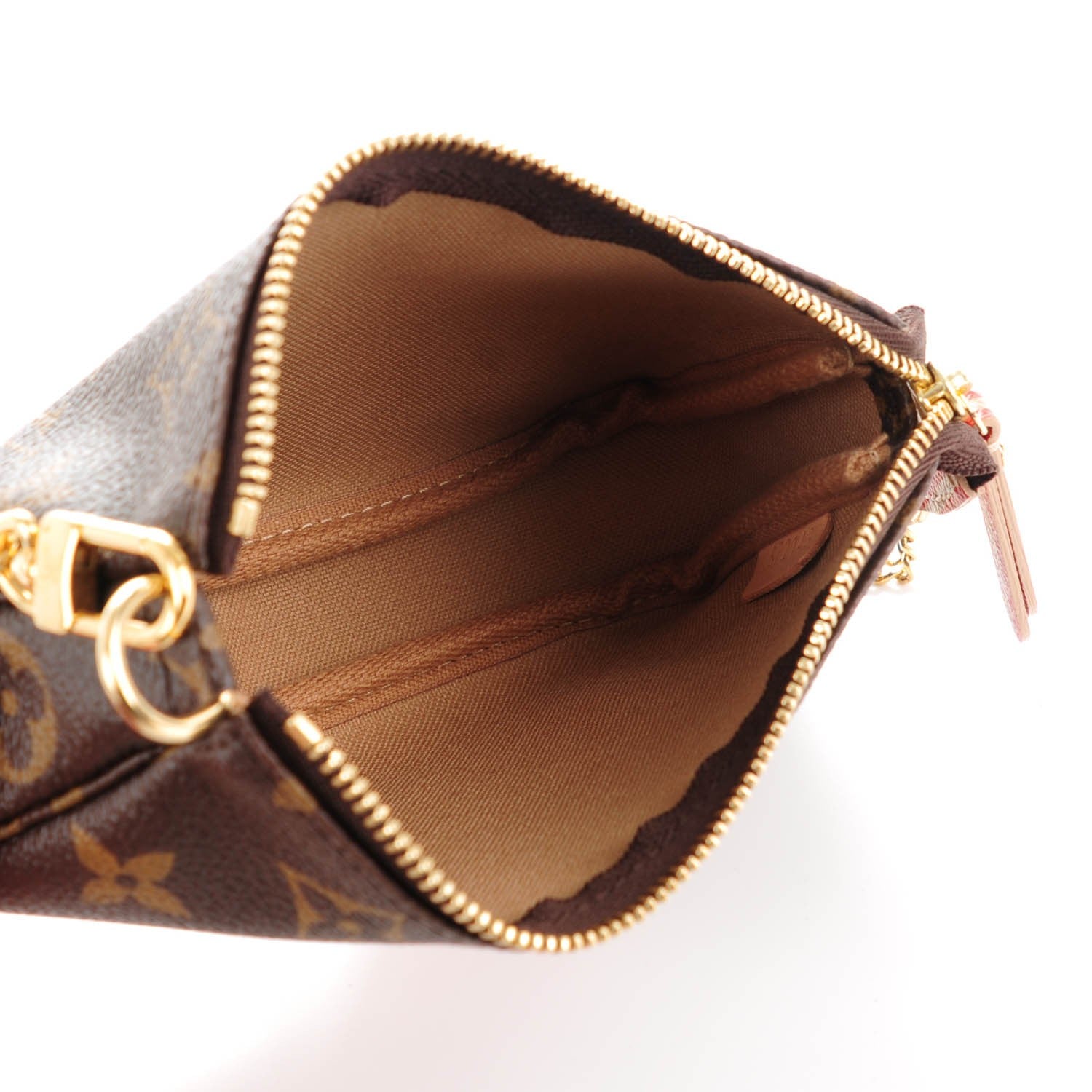 Louis Vuitton Monogram Trunks and Locks Mini Pochette Accessories 5 of 7